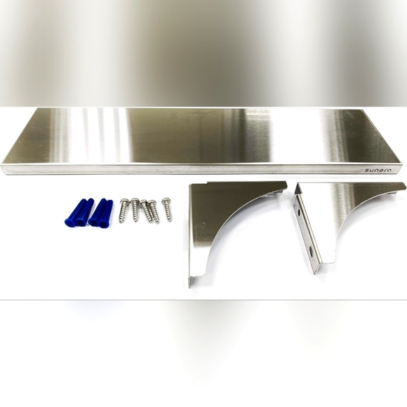 Sunera Shelf Stainless Steel Satin Finish 18 Inch - Picture 1 of 7